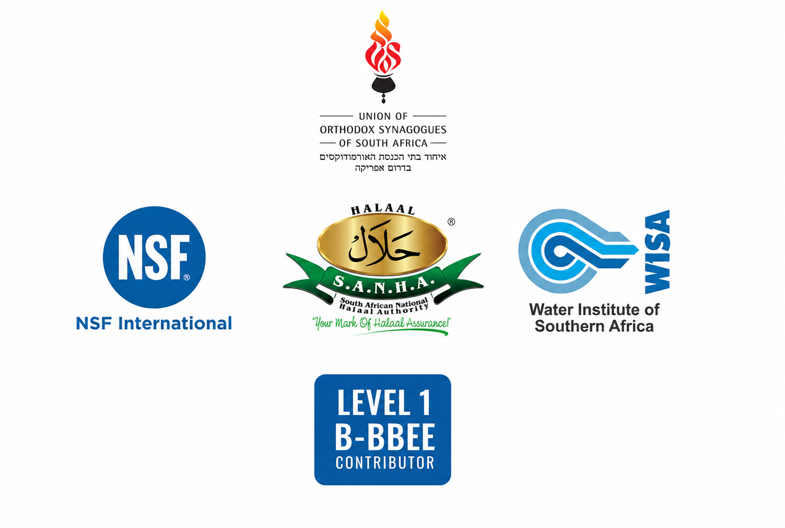 ChatGPT Image Jul 29, 2026, 02_07_13 PM 4 logos against white background indicating Blue Reef accreditations.